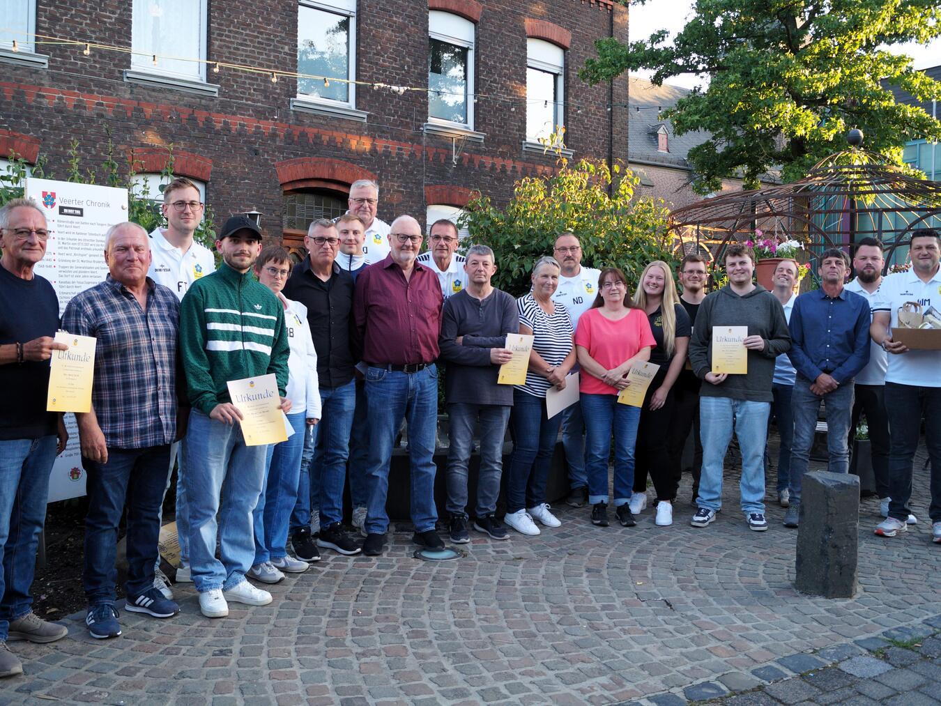 Langjährige Mitglieder wurden im Rahmen der Versammlung geehrt. Foto: privat