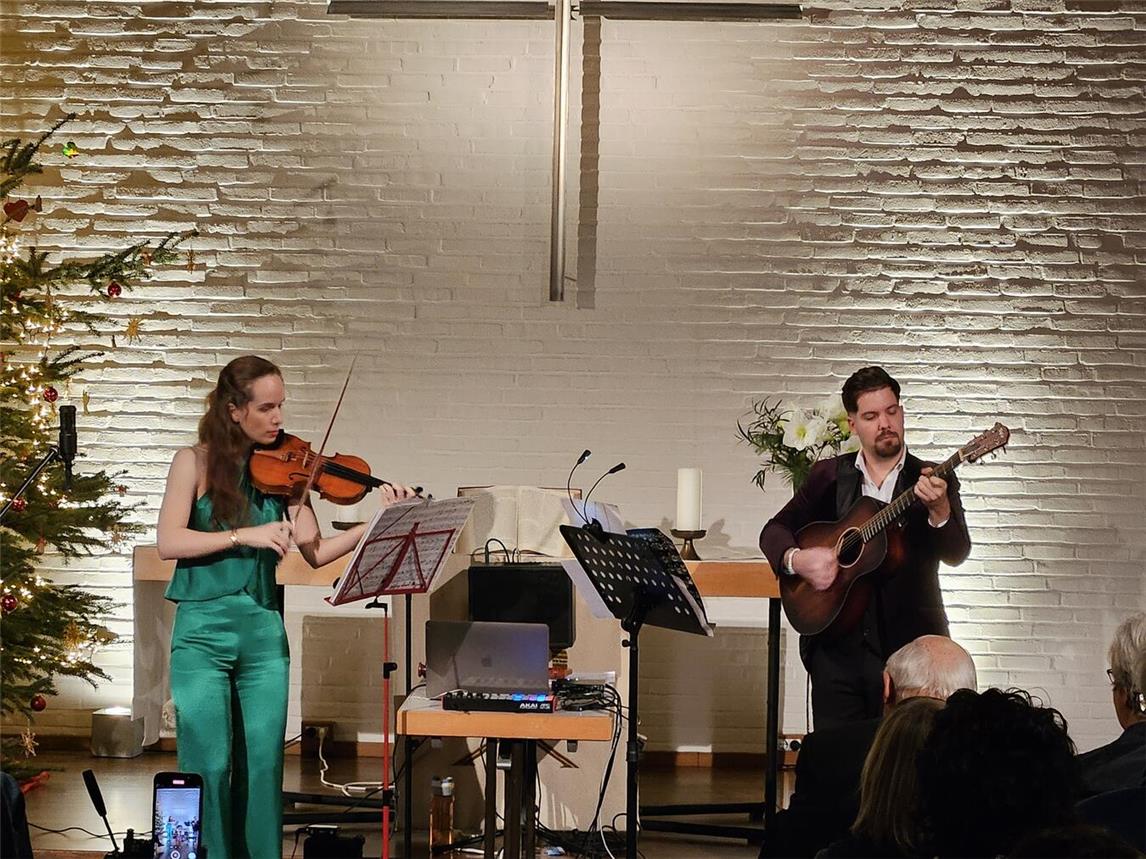 Lea Brückner und Gábor Ladányi legen ihr Neujahrskonzert in Straelen neu auf. Foto: Kulturring Straelen