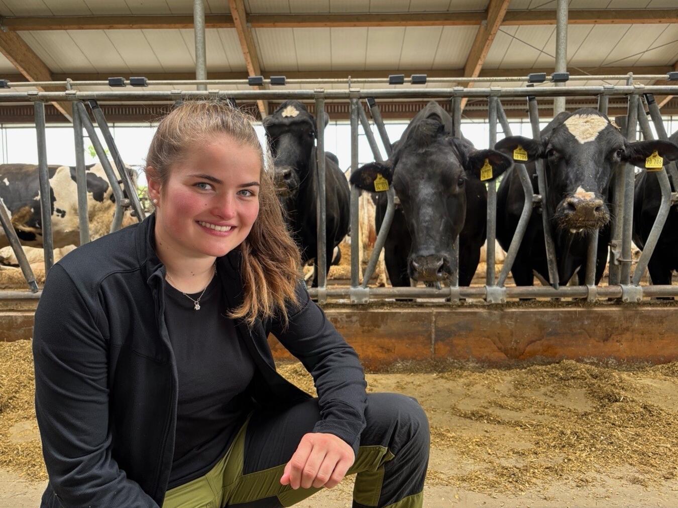 Lea Sensen, Junglandwirtin aus Kevelaer, hat sich beim Finale des Berufswettbewerbs der deutschen Landjugend 2025 gegen starke Konkurrenz durchgesetzt. Foto: BDL