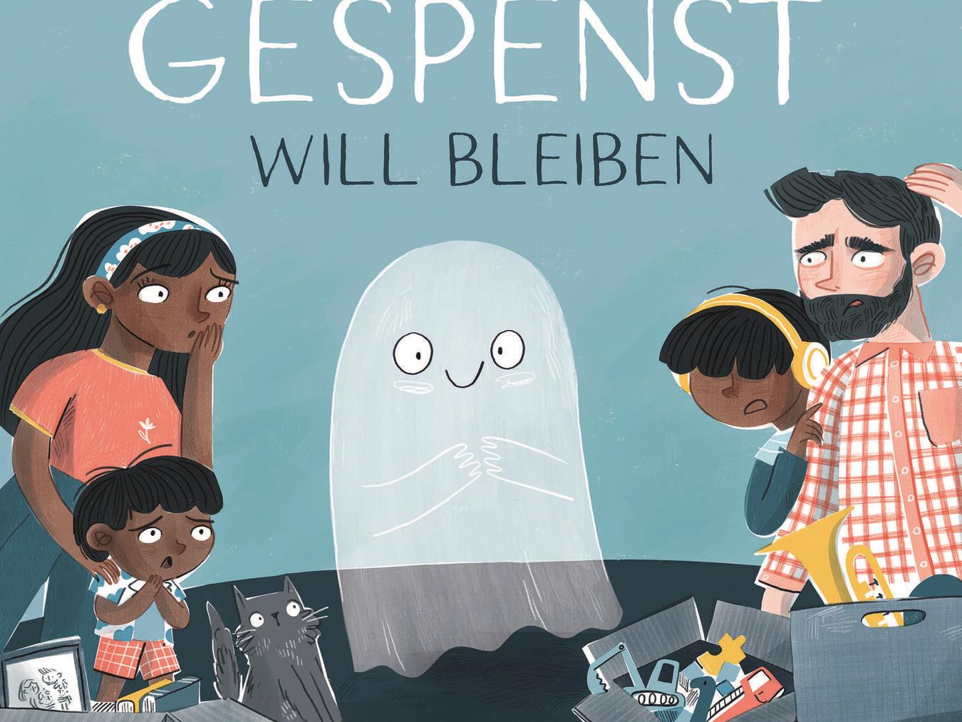 Levi ist von der Anwesenheit des Gespensts begeistert, anders als seine Familie. Foto Magellan Verlag