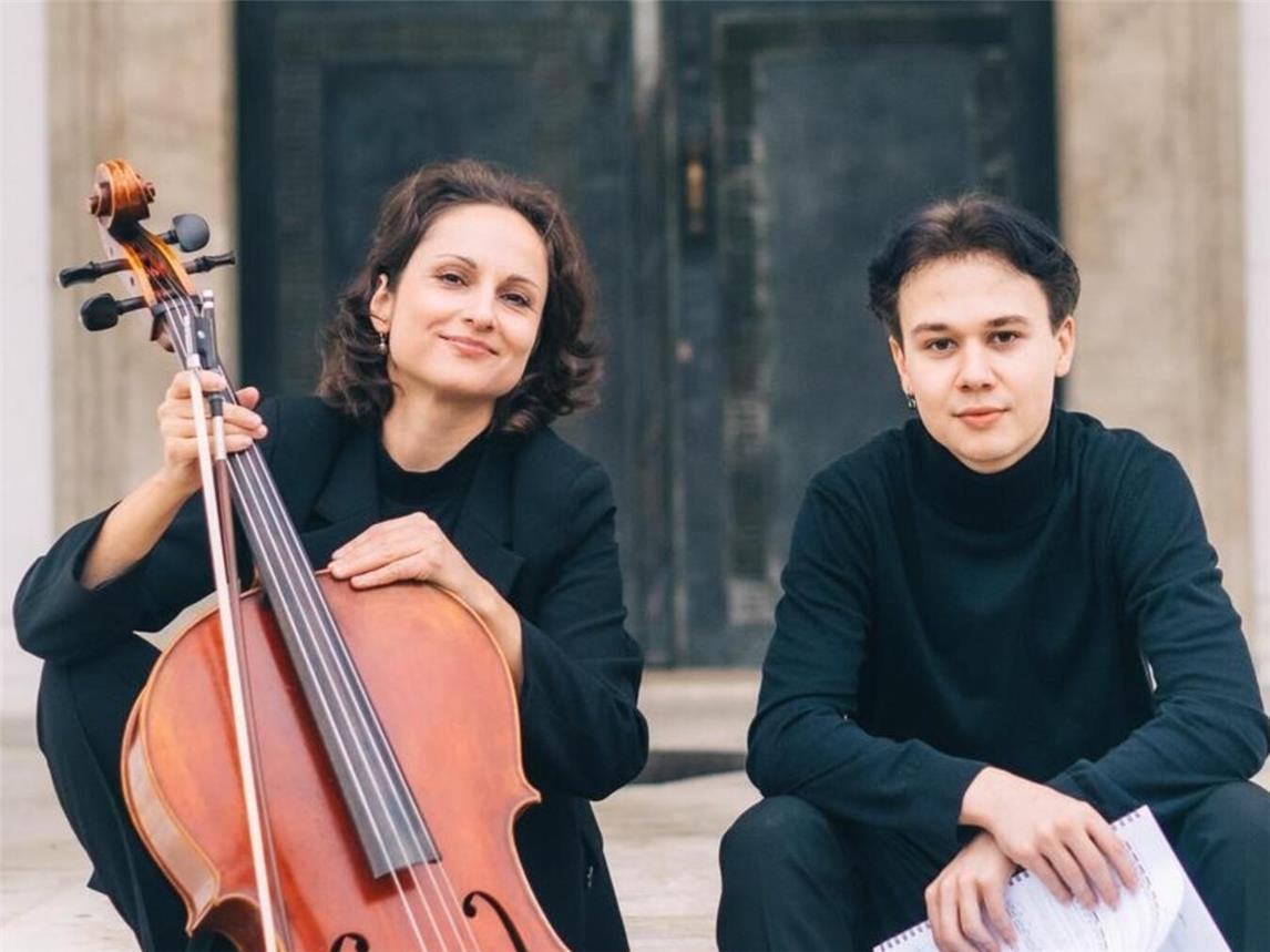 Lidiya Mashek (Ukraine) und Marek Kakol (Polen) spielen Werke von Robert Schumann, Dmtri Schostakowitsch und Lera Auerbach. Foto: Mashek/Kakol