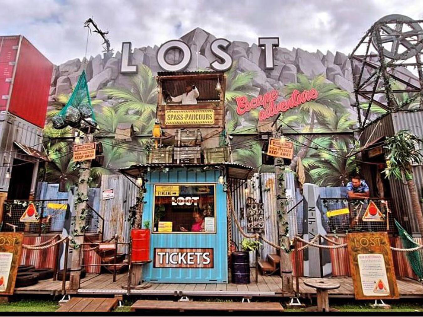 „Lost“: ein Hindernisparcours im Escape-Style. Foto: privat