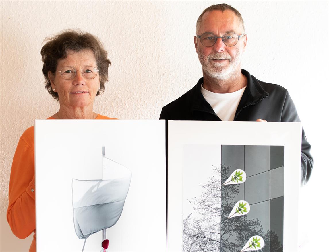 Mareile Baumgärtner und Axel Hundertmarck machen sich Gedanken über die Leerstände in Kevelaer. Foto: Axel Hundertmarck