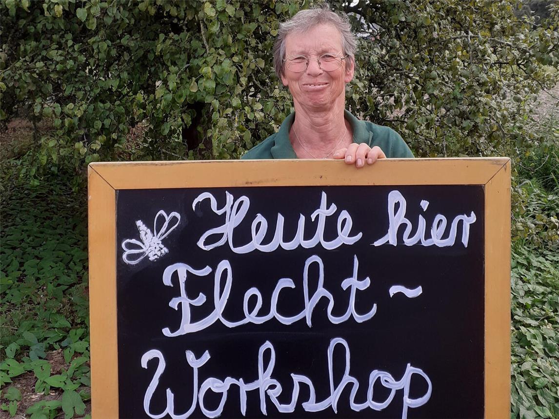 Margret Schiffer ist Korbmachermeisterin. Foto: privat