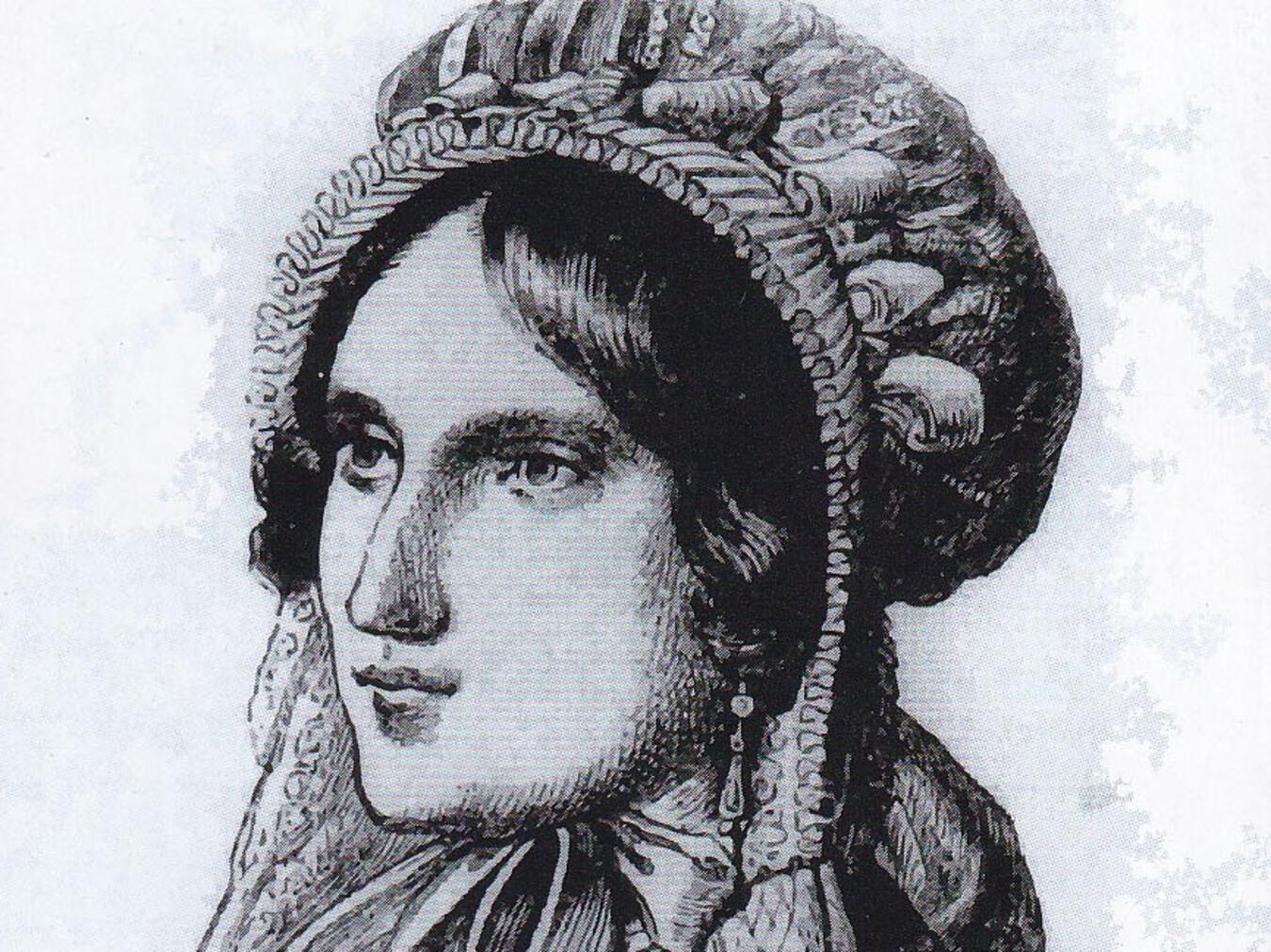 Maria Reymer nach einer Zeichnung des Malers J. B. Sonderland, 1855. NN-Foto: HF