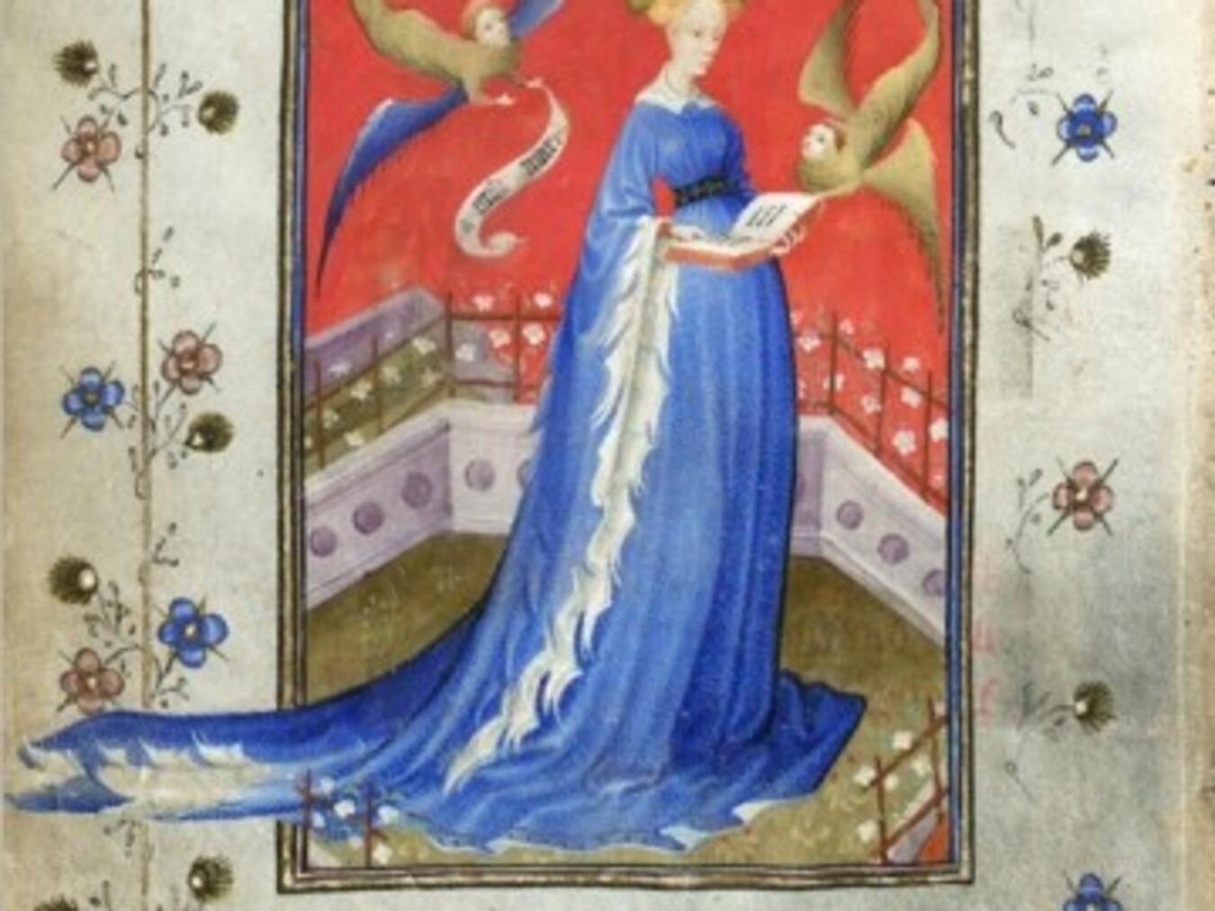 Maria von Geldern im Hortus Conclusus.Foto: privat