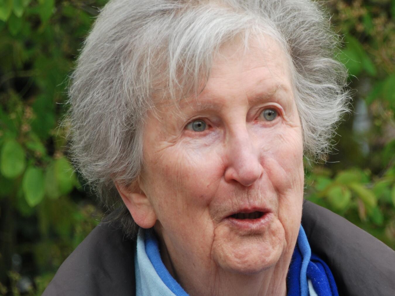 Marie Stangenberg hat viele Jahr lang die Patenschaftsprojekte betreut.Foto: Kinderdorf Mbigili