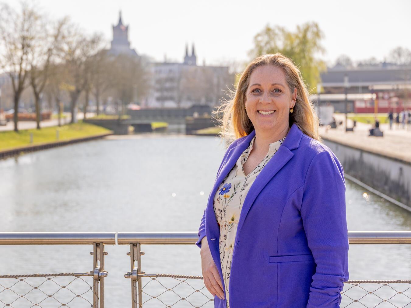 Marijke Noy ist Kommunikations- und Diplom-Medienwirtin mit Schwerpunkt Marketing-Management und Mediendesign. Foto: Stadt Kleve