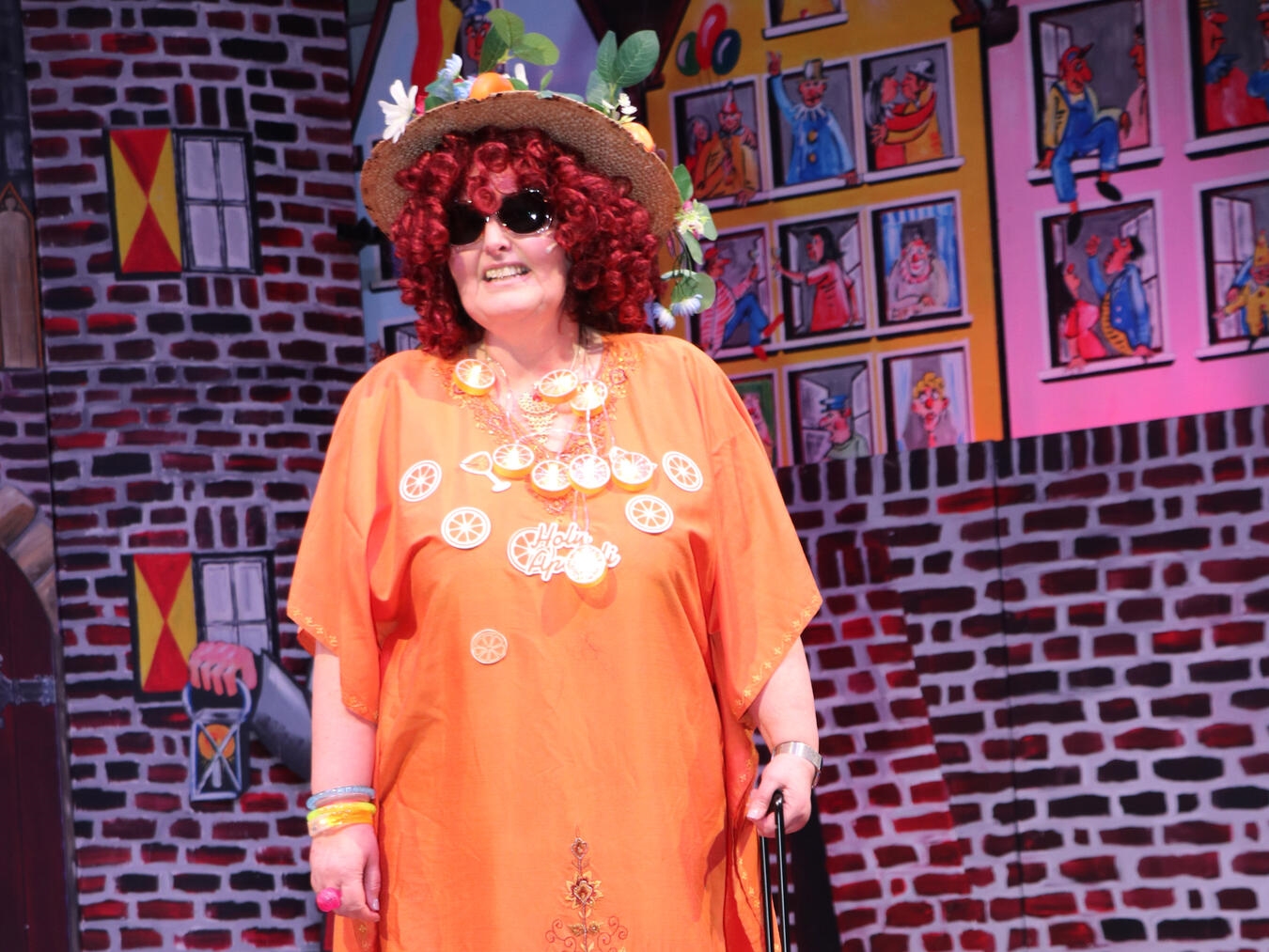 Marion van Appeldorn als „schärpe Trees“. Foto: privat