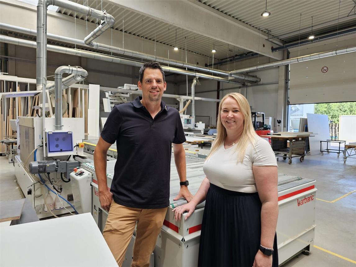 Mark Voss und Janette Heesen freuen sich auf rege Teilnahme. NN-Foto: Thomas Langer