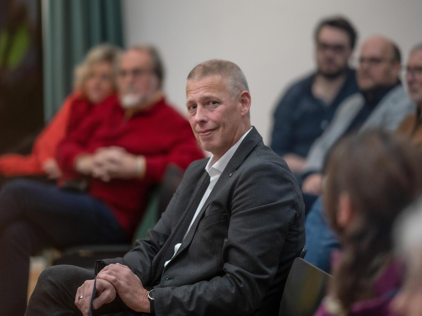 Markus Dahmen wird 2025 bei den Kommunalwahlen als gemeinsamer Kandidat von SPD, Bündnis90/Die Grünen, FDP und Wählergemeinschaft der Offenen Klever antreten. Foto: Markus van Offern