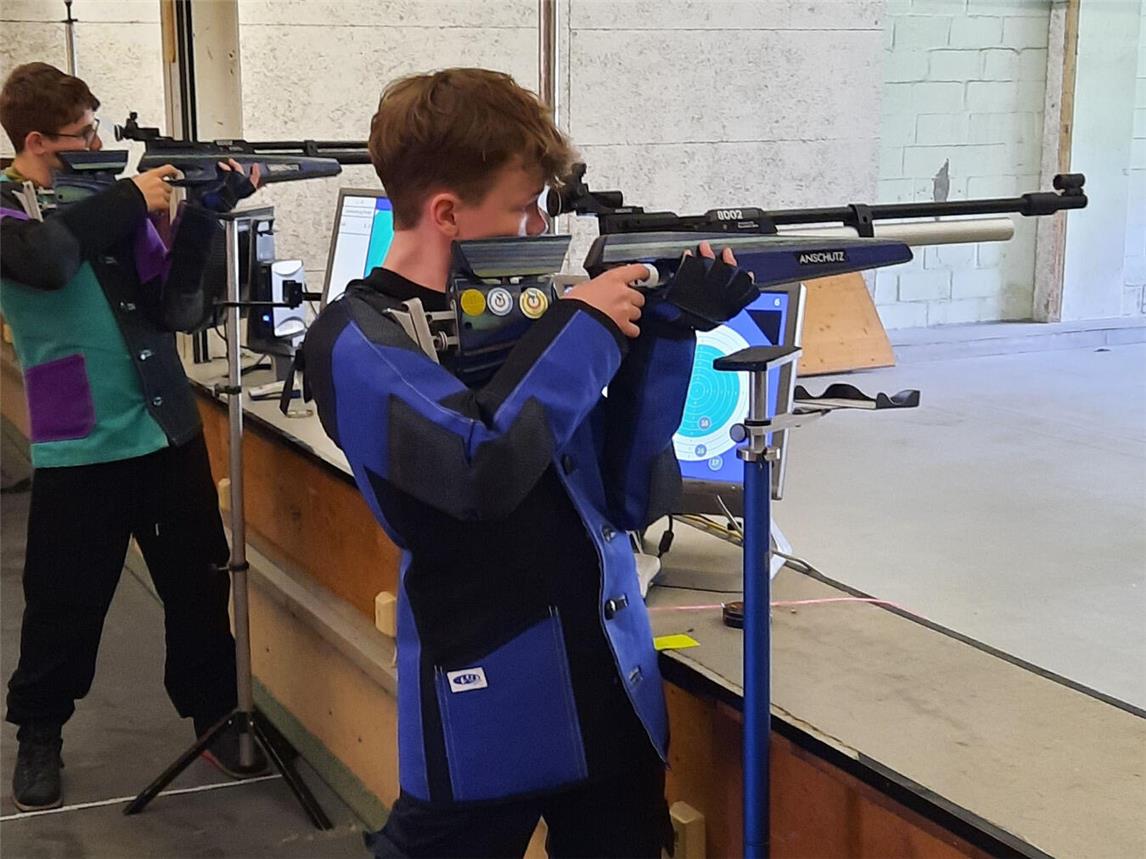 Marlon und Mike im Training. Foto: privat