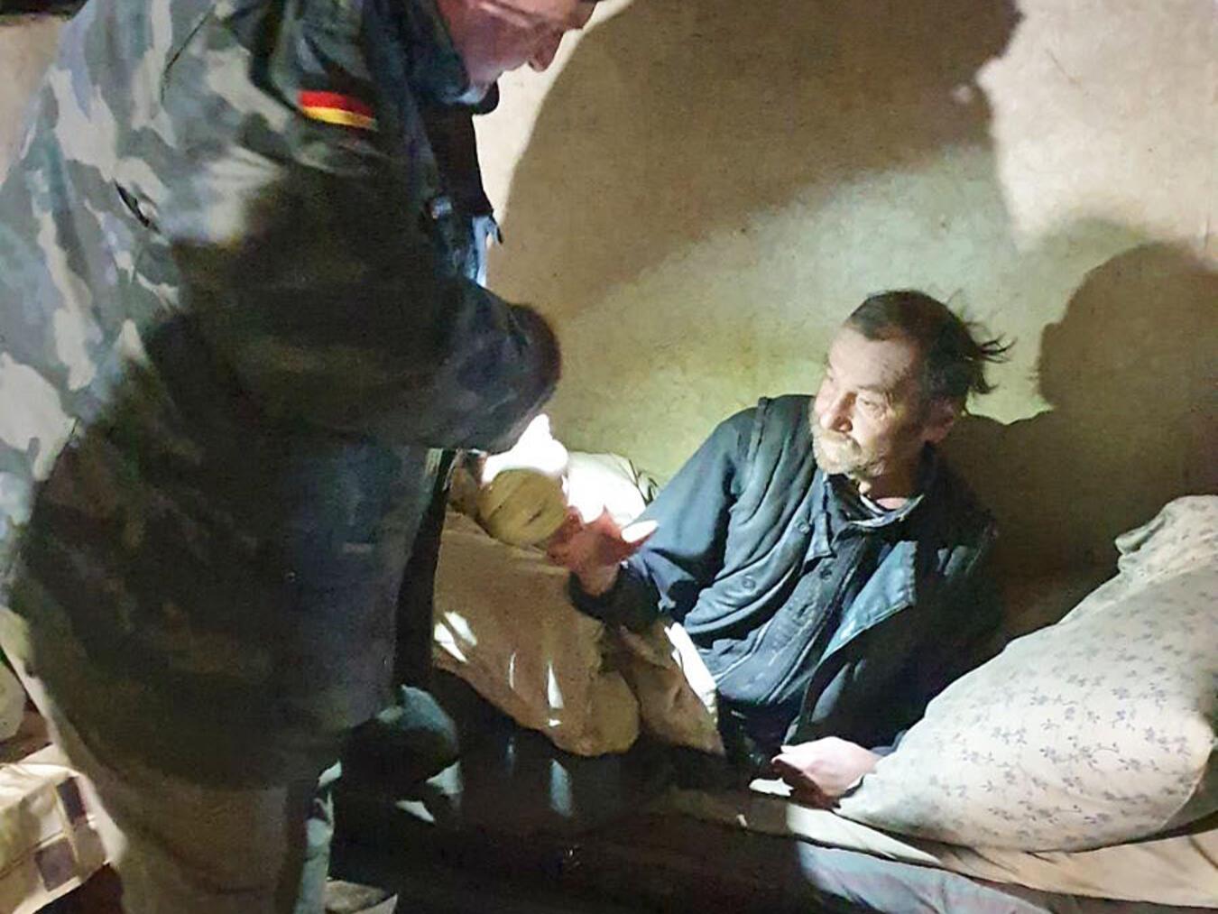 Martin Broekmann hat auch Petro in Lyubikovichi besucht.Fotos: privat