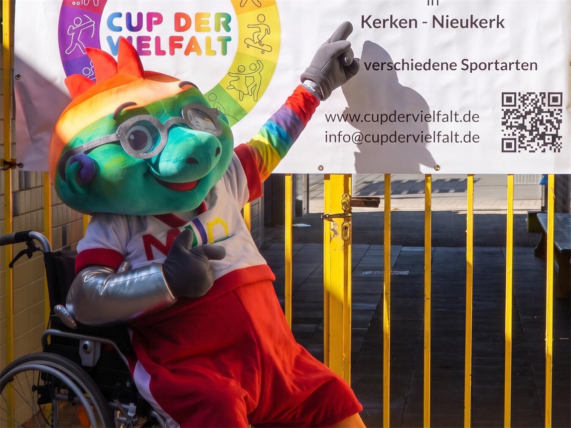 Maskottchen Milo freut sich auf viele Besucher. Foto: privat