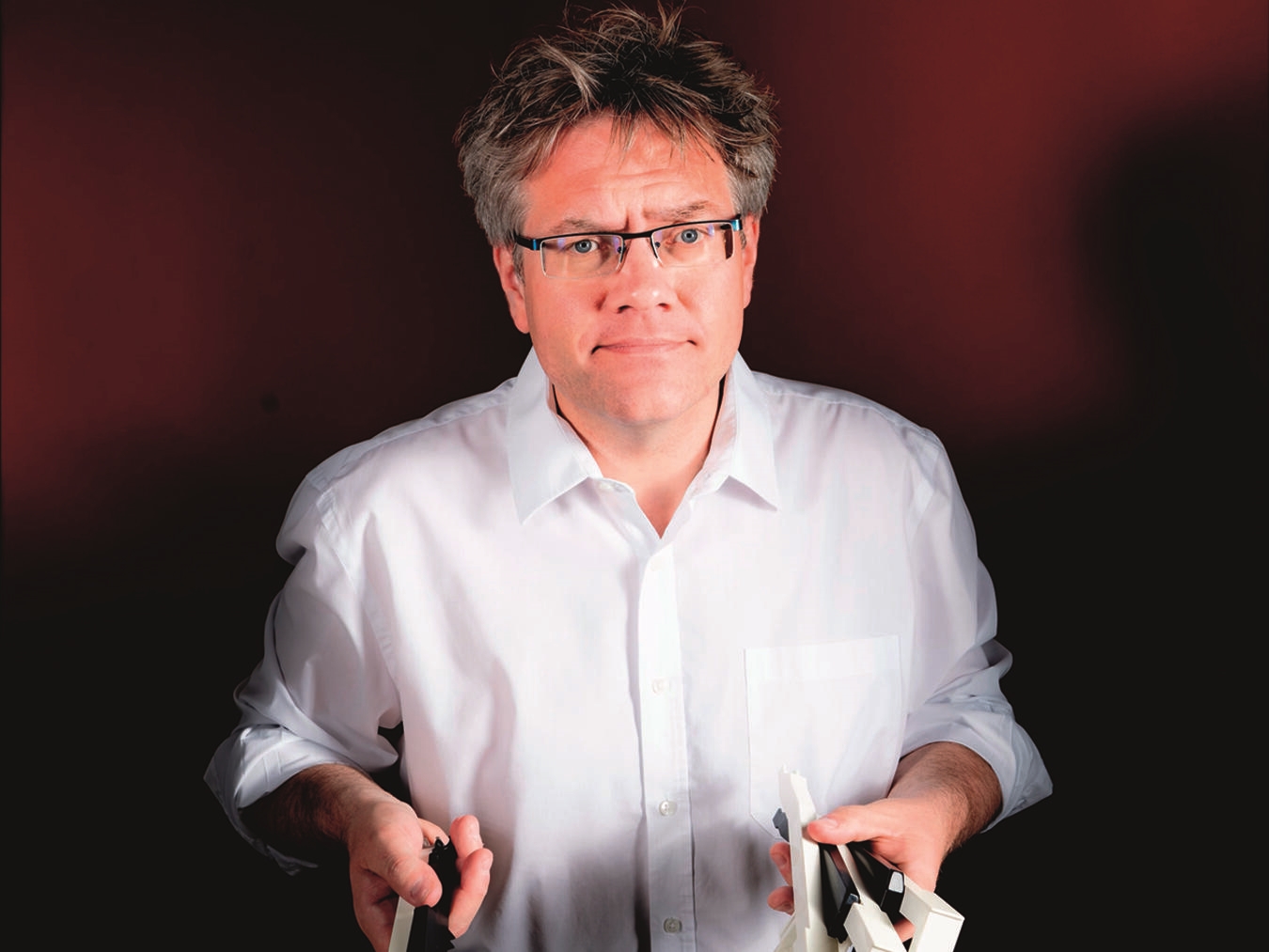 Matthias Reuter ist Musikkabarettist aus Leidenschaft.Foto: Harald Hoffmann