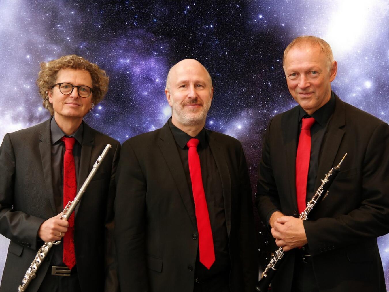 Maximilian Zelzner (l.), Dieter Lorenz und Gerhard Schnitzler (r.).Foto: Dieter Lorenz