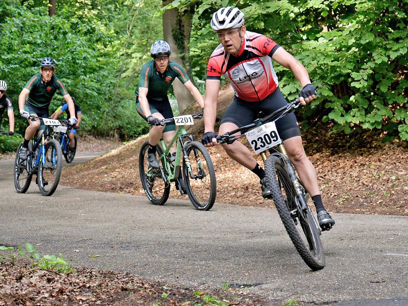 Mehr als 350 Teilnehmer aus dem gesamten NRW-Gebiet, aus den benachbarten Niederlanden und Belgien und teilweise darüber hinaus machten das Rennen zu einem echten Festtag. NN-Foto: Rüdiger Dehnen