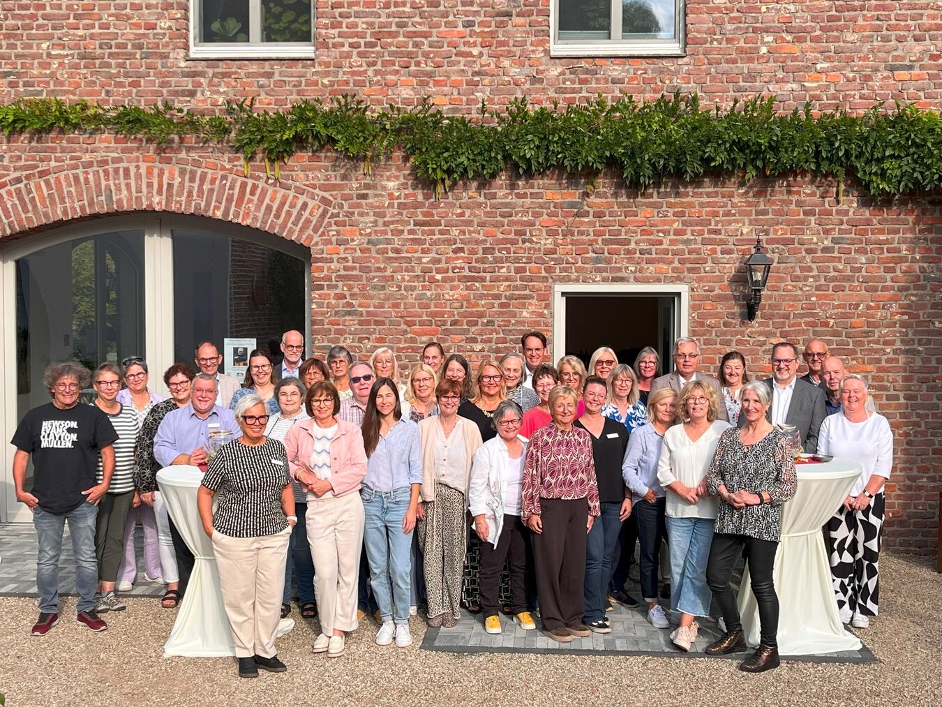Jubilarfeier mit langjährigen Mitarbeitenden und Direktorium des Gesundheitscampus St.-Clemens Geldern im Haus Ingenray, Pont.