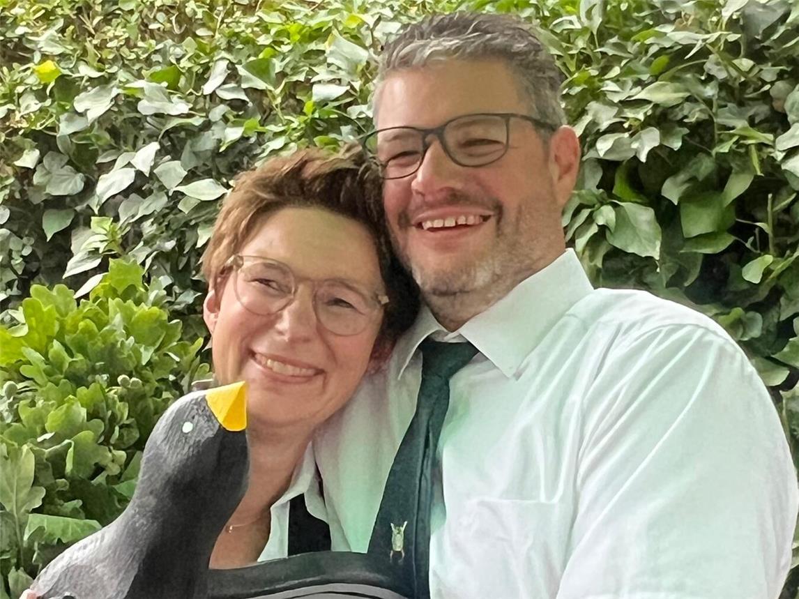 Melanie Rambach-Reintjes und ihr Mann Martin bilden das neue Königspaar. Foto: privat