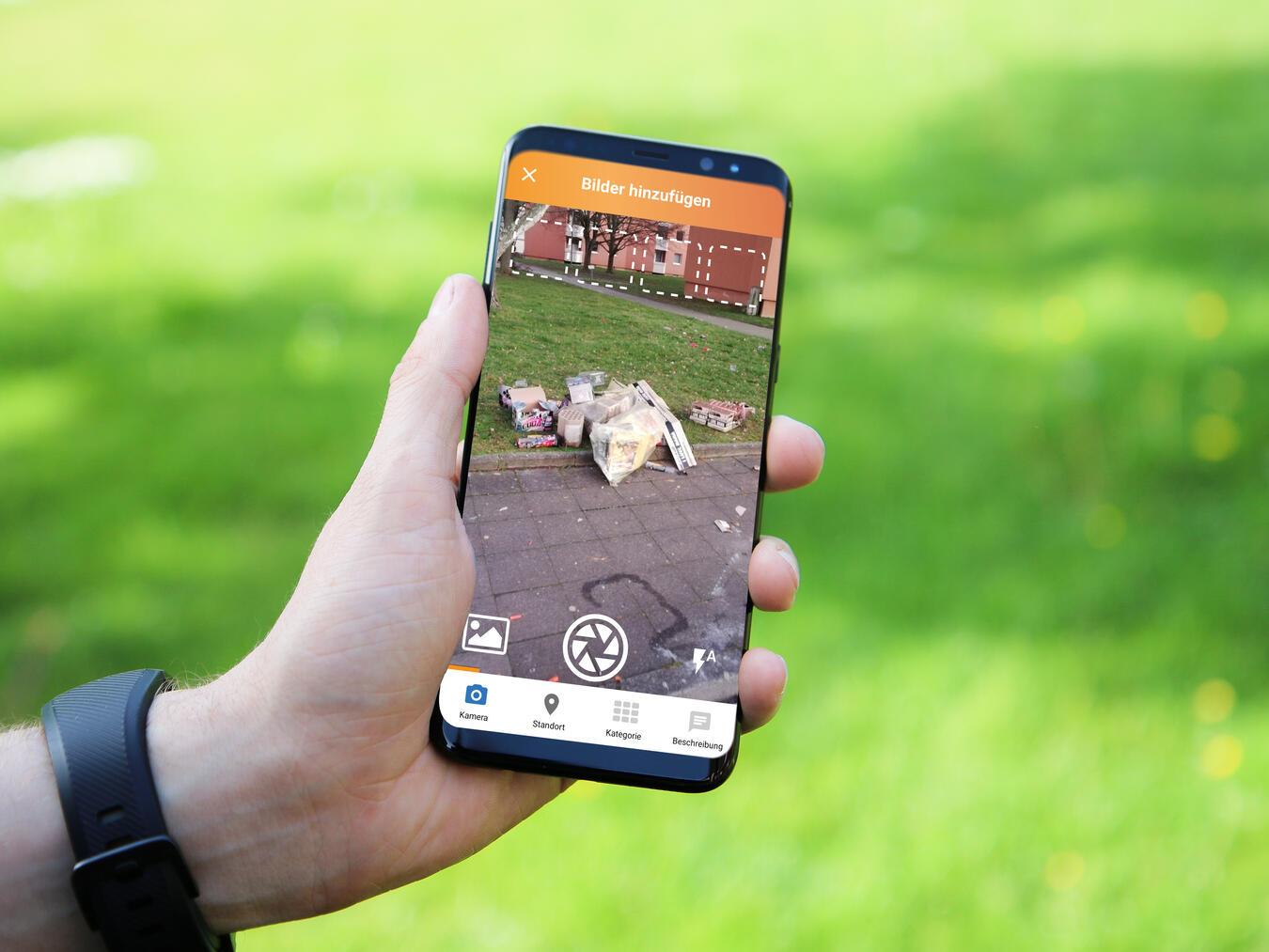 „Meldoo“ ist ab sofort auch für Xanten verfügbar. Foto: Andri Koolme