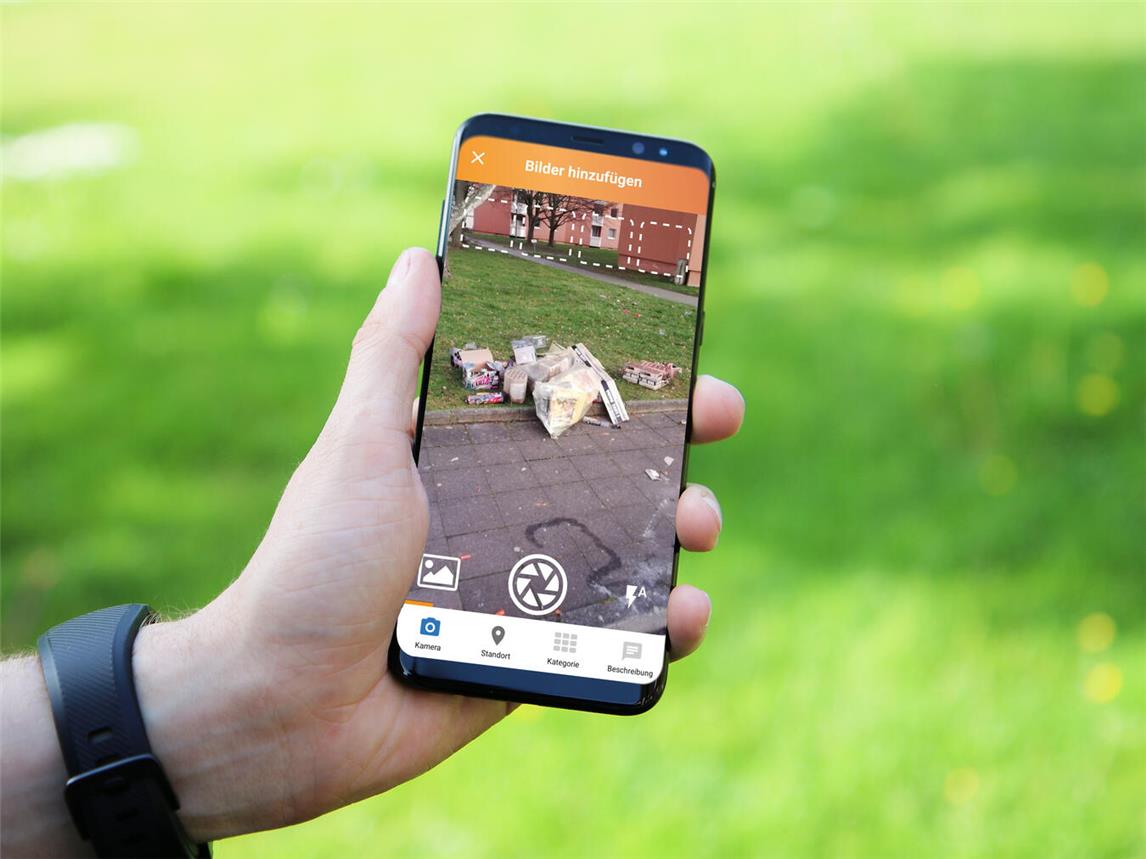 „Meldoo“ ist ab sofort auch für Xanten verfügbar. Foto: Andri Koolme