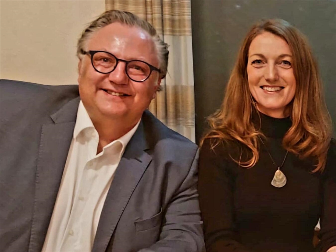 Michael Thissen und Maria Feith-Kuballa sehen die FDP als Motor der Digitalisierung in Goch. Foto: FDP Goch