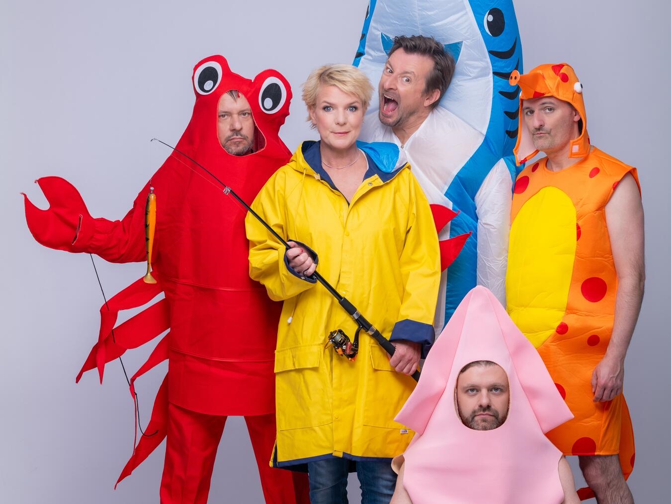 Mirja Boes und Band „HonkeyDonkeys“ live in der Aula des Lise-Meitner-Gymnasiums Geldern, Comedy-Show. Foto: Lars Laion