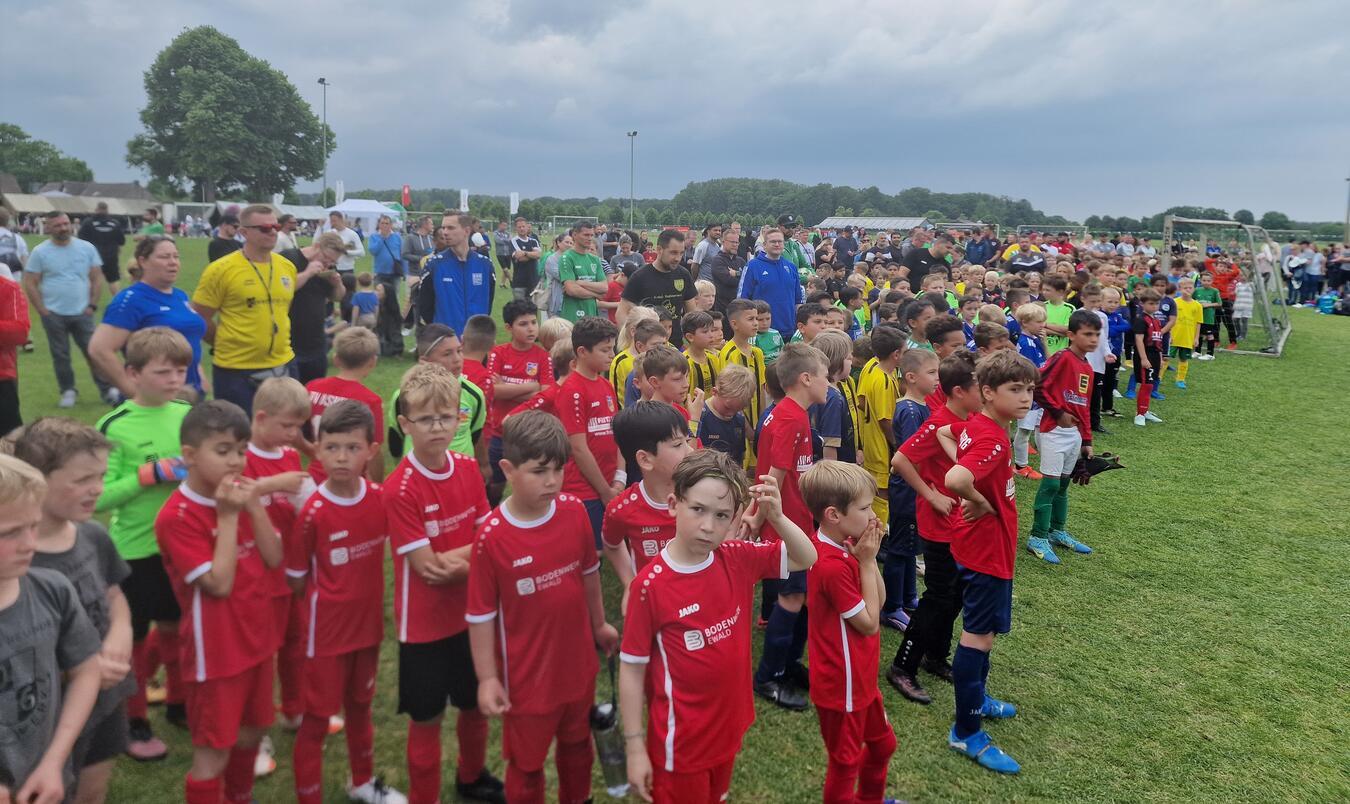 Mit 281 angemeldeten Teams verzeichneten die Grün-Weißen einen neuen Anmelde-Boom. Foto: SV GW Vernum 1949 