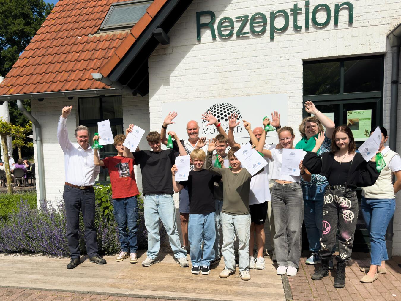 Mit Bravour meisterten die Schüler sowohl die Theorie als auch die Praxis und sind nun offiziell bereit für das Spiel auf dem „großen Platz“. Foto: Claudia Kalmutzki