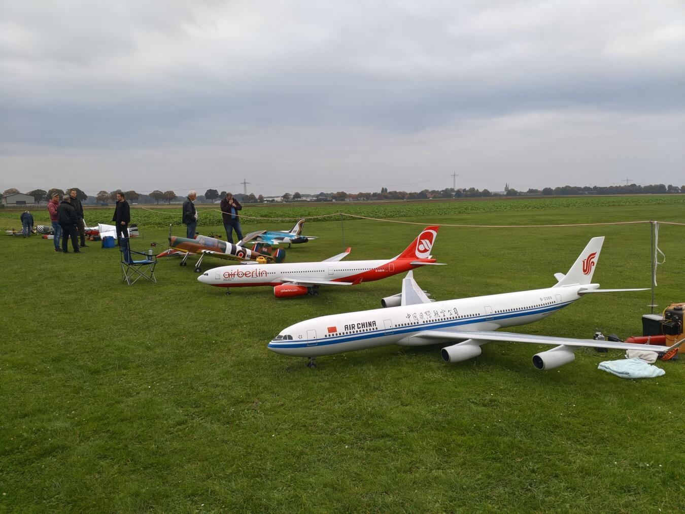Abfliegen beim MFC-Saturn Kerken Mit dem Abfliegen hat der MFC-Saturn die diesjährige Saison beendet. Foto: privat