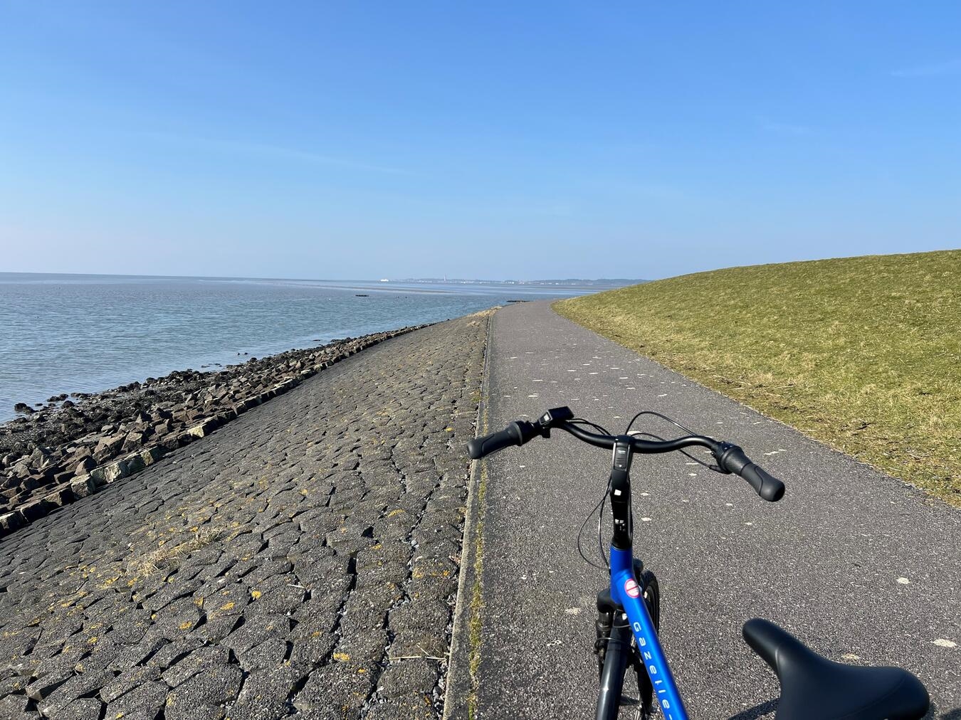 Mit dem Rad lässt sich die Insel erkunden.