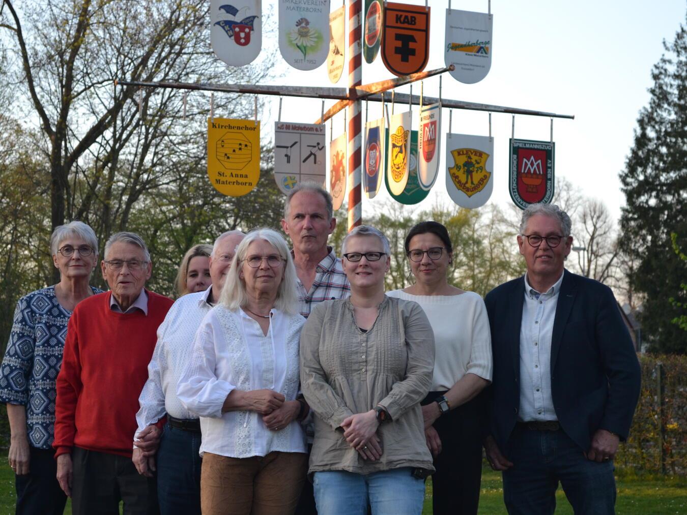 Mit einem neuen Vorstand blicken die Heimatfreunde Materborn in die Zukunft. Foto: privat