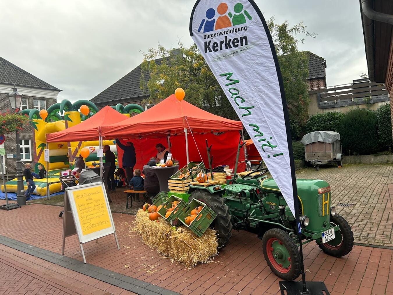Mit einem Stand ist auch die BVK Kerken wieder beim Herbstfest vertreten. Foto: privat