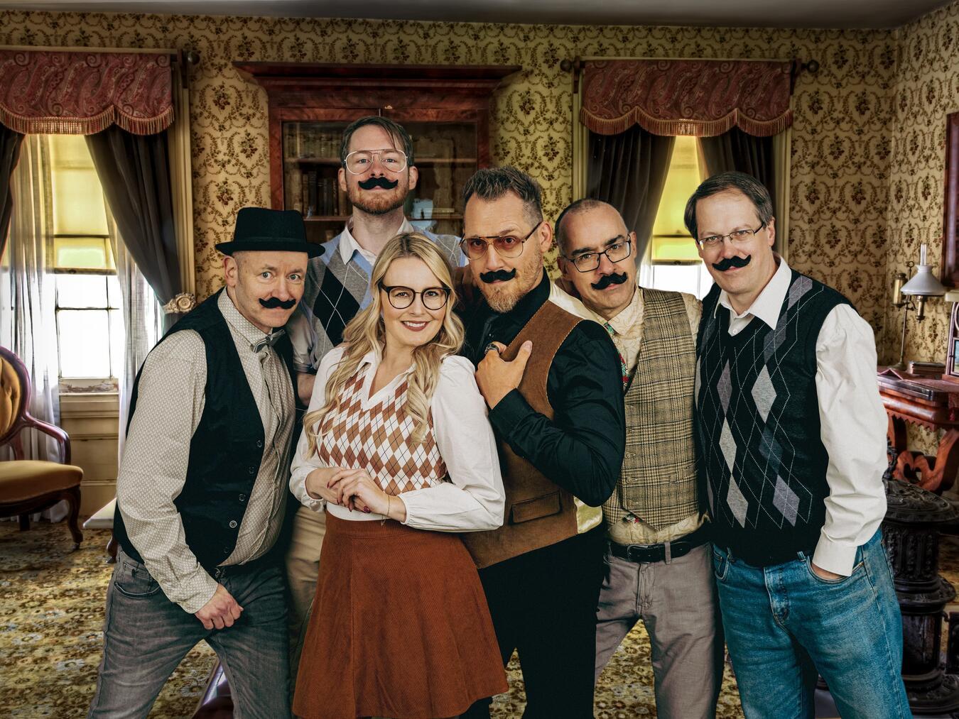 Mit einer energiegeladenen Bühnenshow und ihrer Fähigkeit, das Publikum zum Tanzen zu bringen, wird die Partyband „Tante Käthe“ am Freitag für ausgelassene Stimmung sorgen.Foto: privat