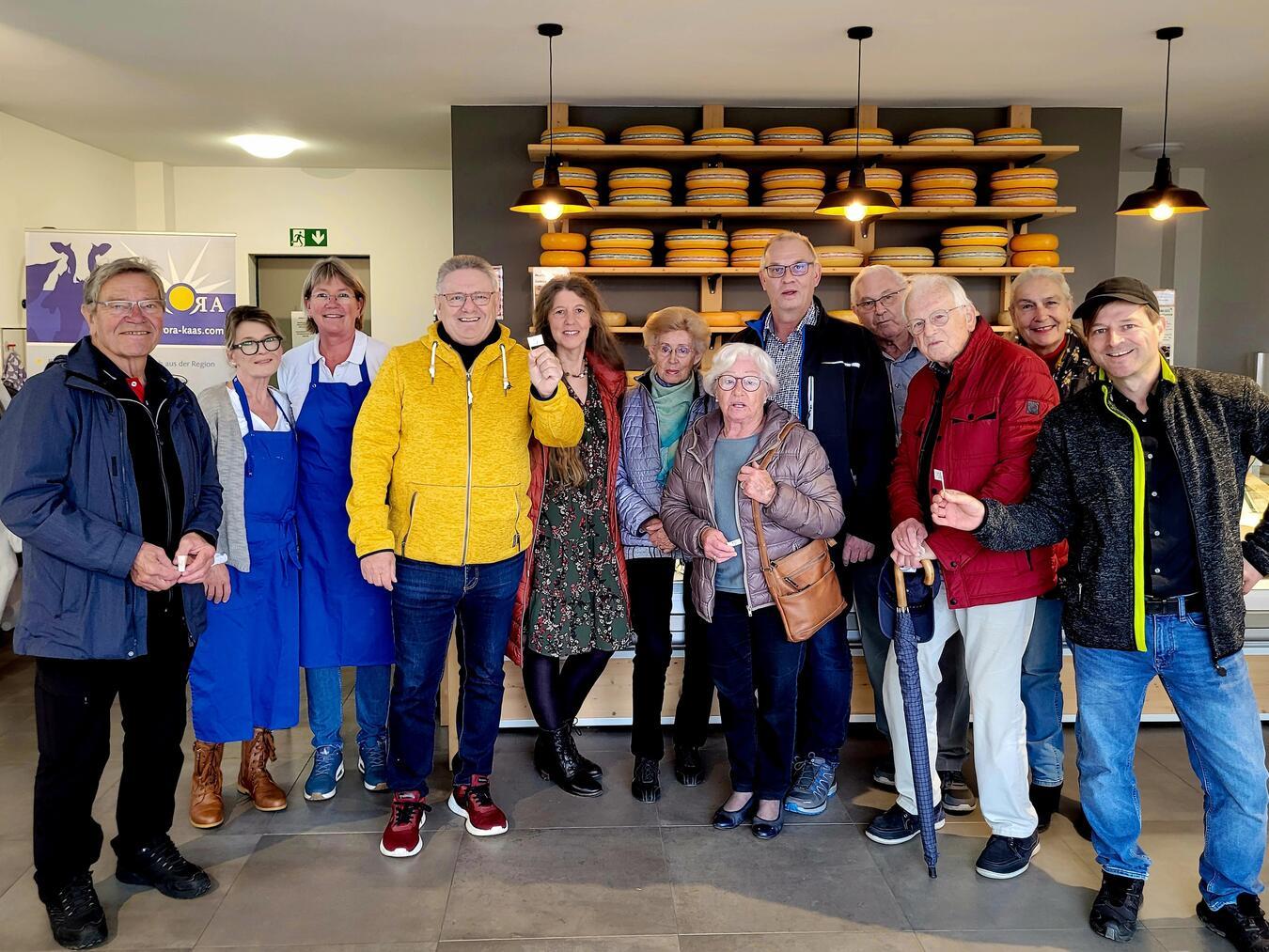 Mit elf Teilnehmern unternahm der Verein Arenacum eine abwechslungsreiche Radtour. Foto: Frank Mehring