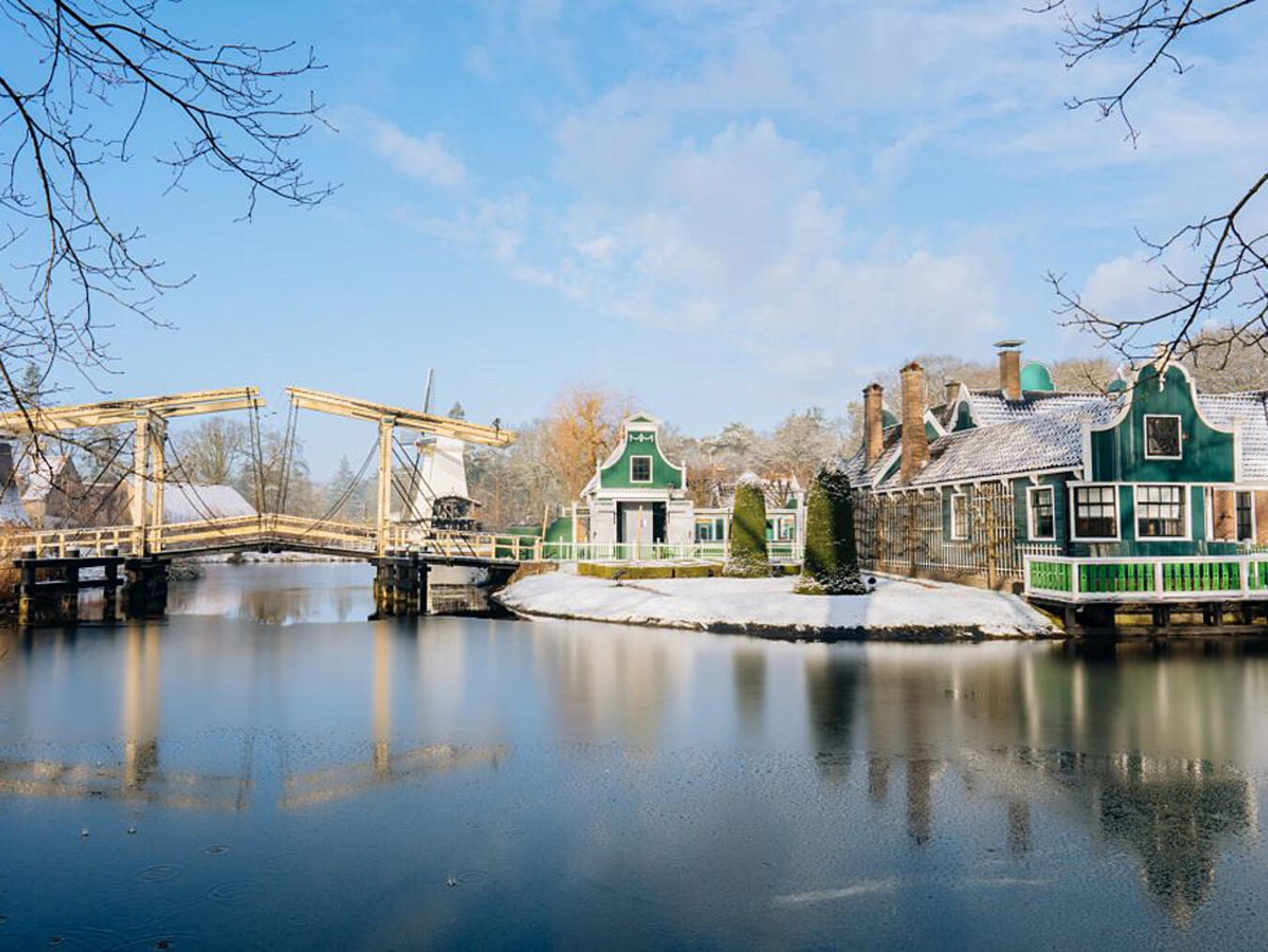 Mit festlichen Traditionen, historischen Attraktionen und winterlichen Erlebnissen bietet das Erlebnismuseum in dieser Jahreszeit ein abwechslungsreiches Programm für Besucher jeden Alters. Fotos: Linde Berends/Holland Erlebnismuseum