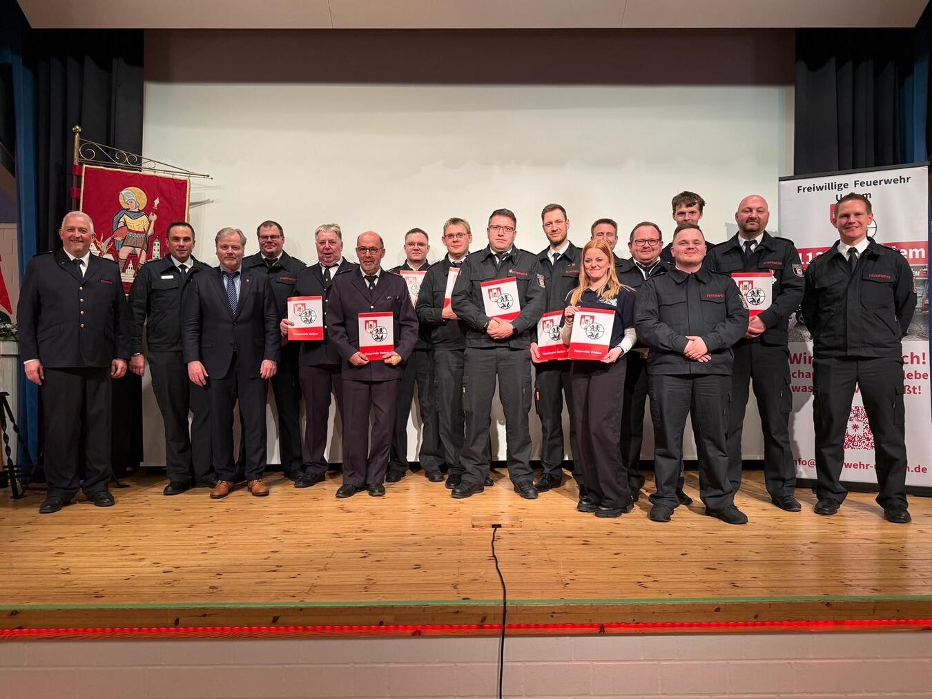 Mit klaren Zielen und viel Motivation startet die Feuerwehr Uedem in das Jahr 2026. Foto: privat