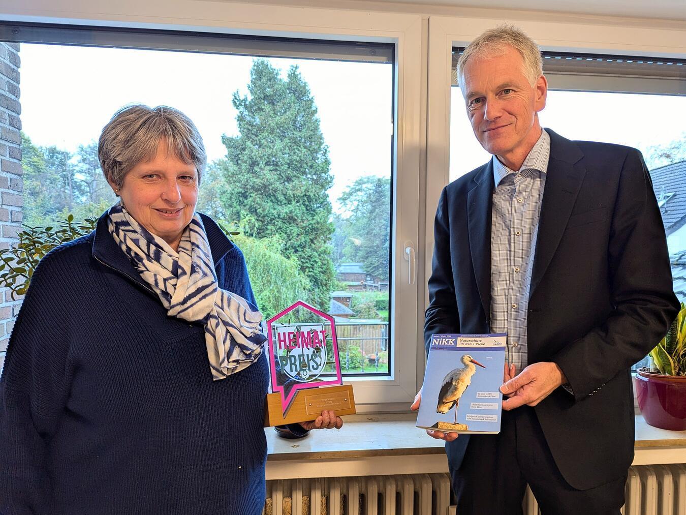 Monika Hertel und Markus Sommer liegt der NABU am Herzen. Foto: JK
