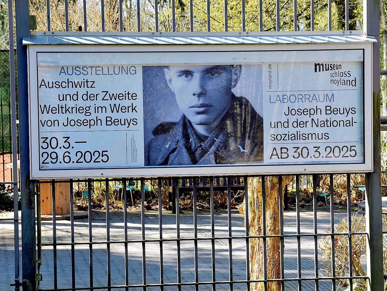 Morgen ist Eröffnung im Museum Schloss Moyland. NN-Foto: Rüdiger Dehnen