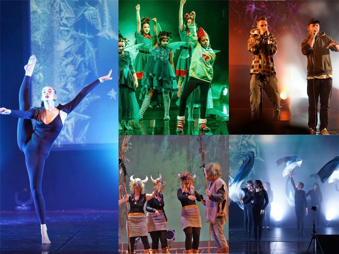 Musik und Tanz begeistern beim Weihnachtsmusical in Emmerich. Foto: Showfactory