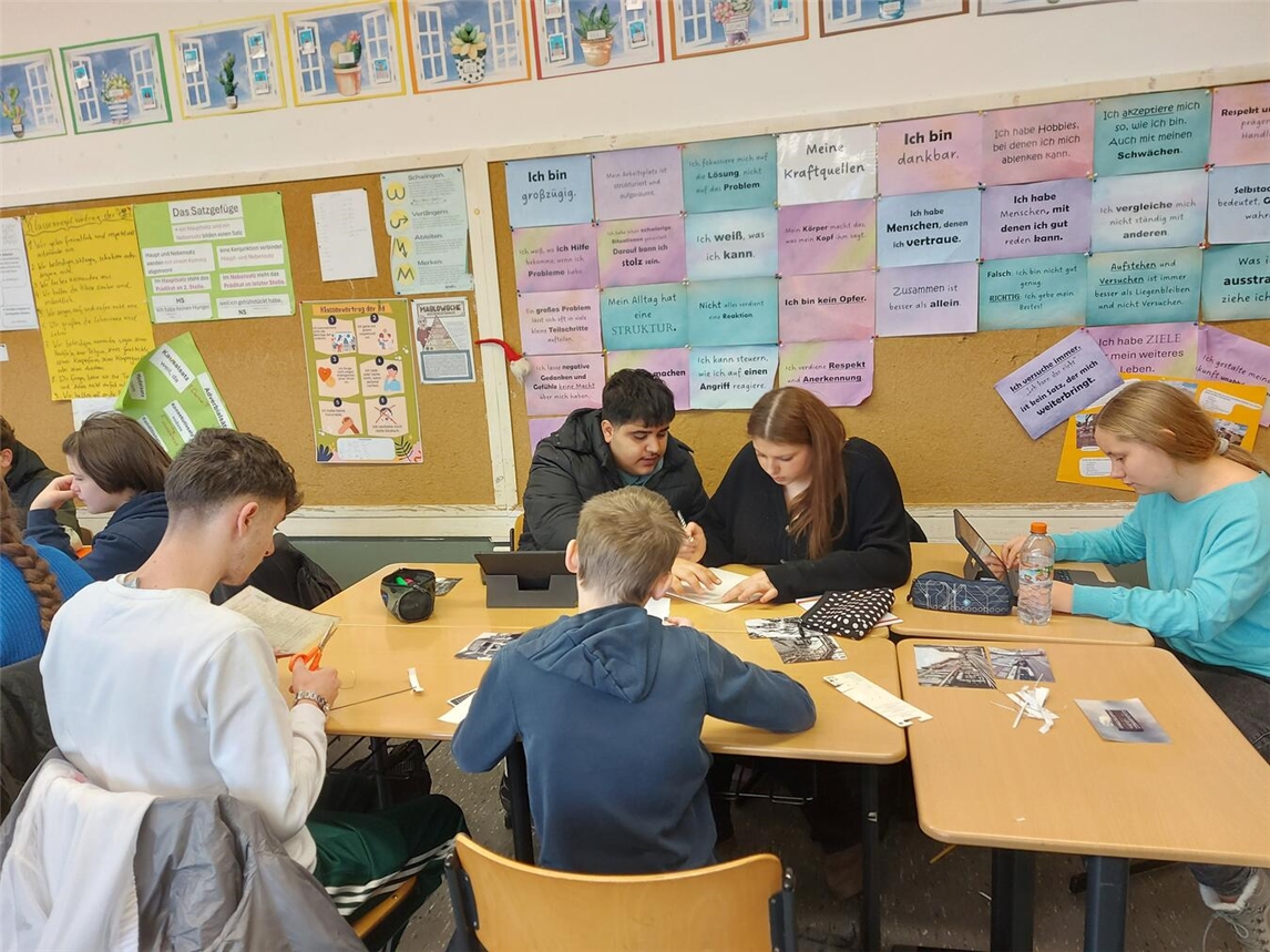 Nach der interaktiven Lesung stand noch ein Workshop an. Foto: JBG