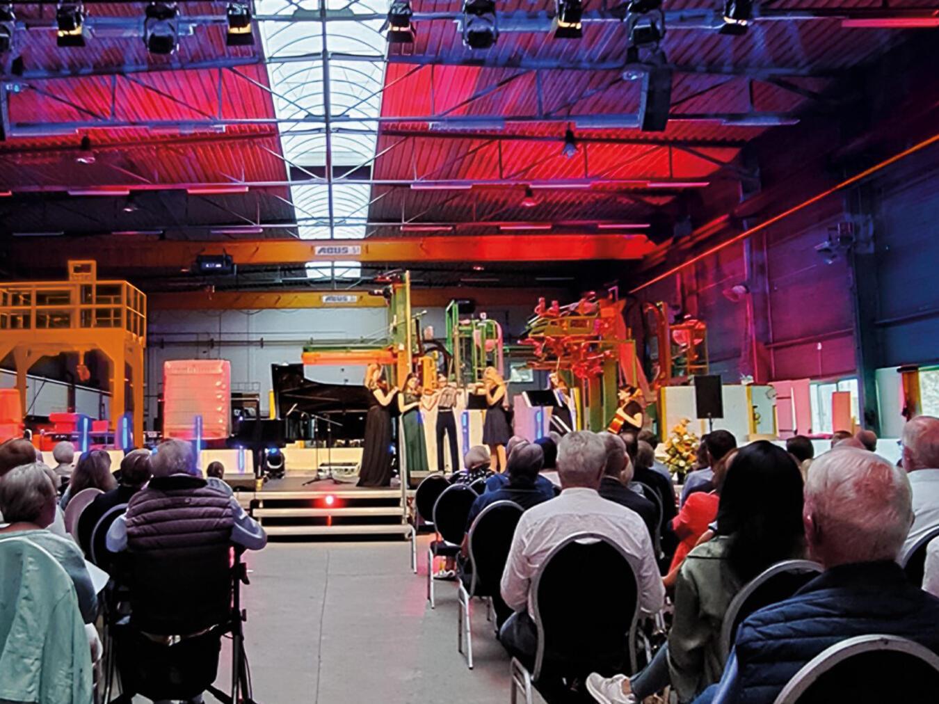 Industry meets Classic Nach erfolgreichem Auftakt dieser Konzertreihe im letzten Jahr findet das Benefizkonzert „MSK Industry meets Classic“ erneut statt. Foto: MSK