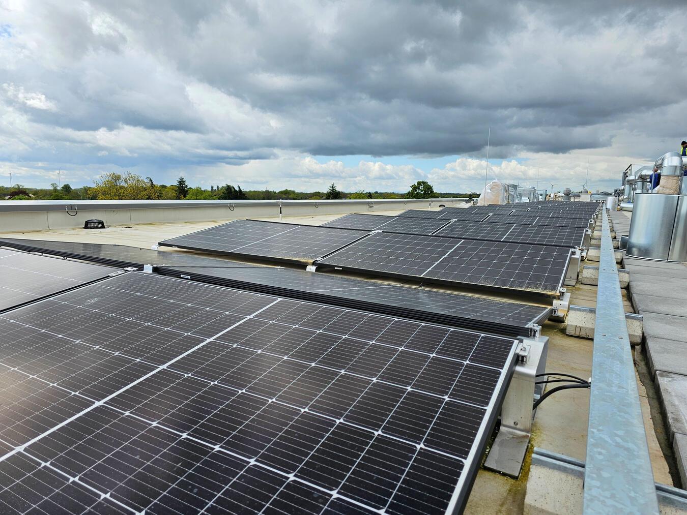 Nachhaltigkeit spielte beim Bau ebenfalls eine große Rolle.