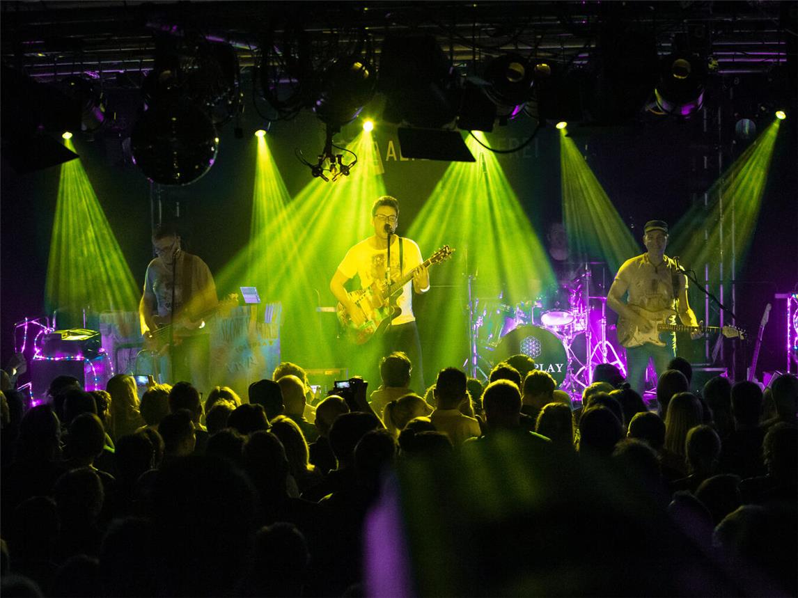 Nah dran am Original: „Coltplay“ wandeln nicht nur dem Namen nach auf den Spuren der britischen Band „Coldplay“. Foto: privat