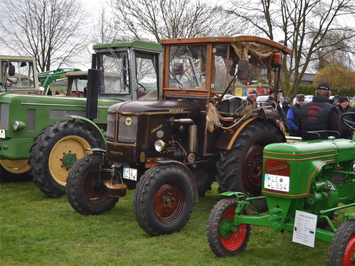 Neben alten Traktoren sind erstmals auch historische Feuerwehrfahrzeuge in Haffen dabei. Foto: privat