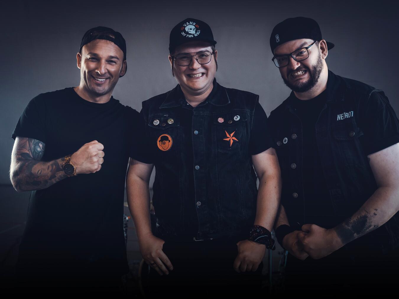 Neurotox, v.l. Marius Stark, Benny Götzken, Alex Schuller. Foto: Marius Stark