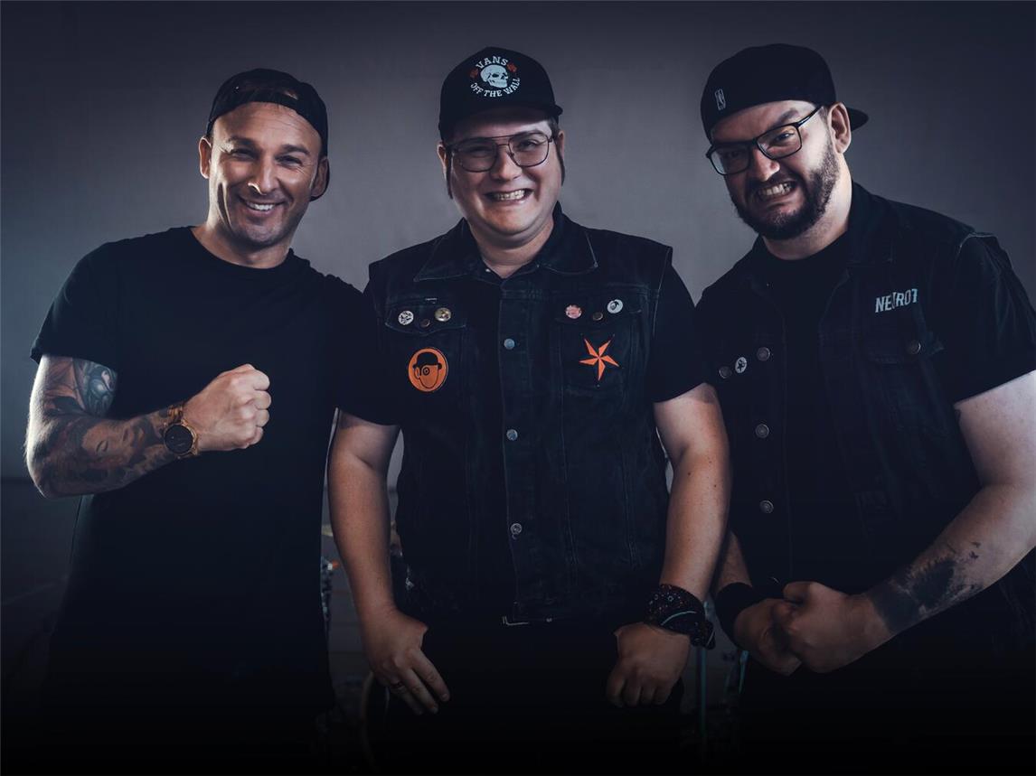 Neurotox, v.l. Marius Stark, Benny Götzken, Alex Schuller. Foto: Marius Stark