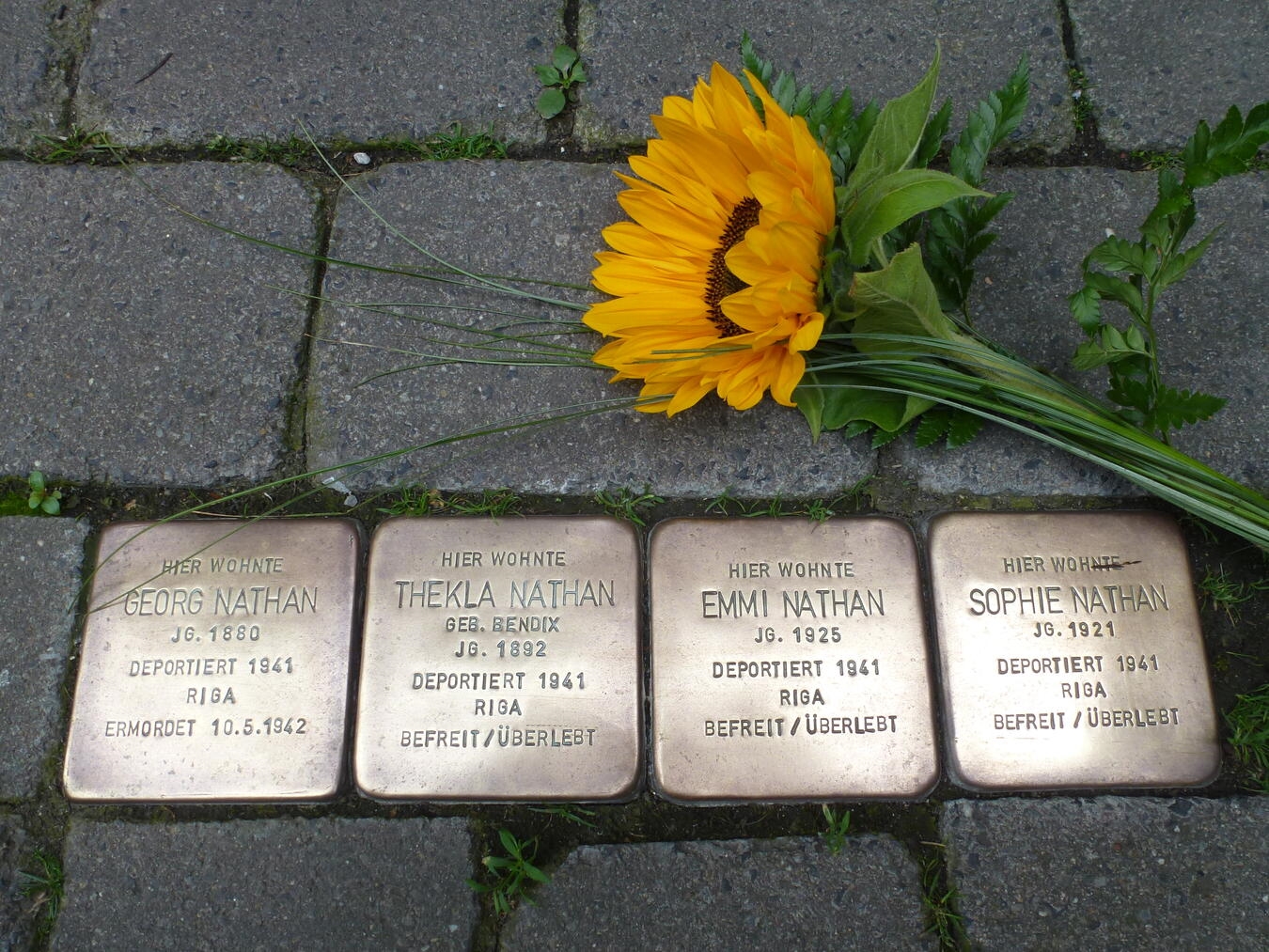 Nicht nur in Emmerich, auch in Elten findet eine Aktion rund um die Stolpersteine statt. Foto: privat