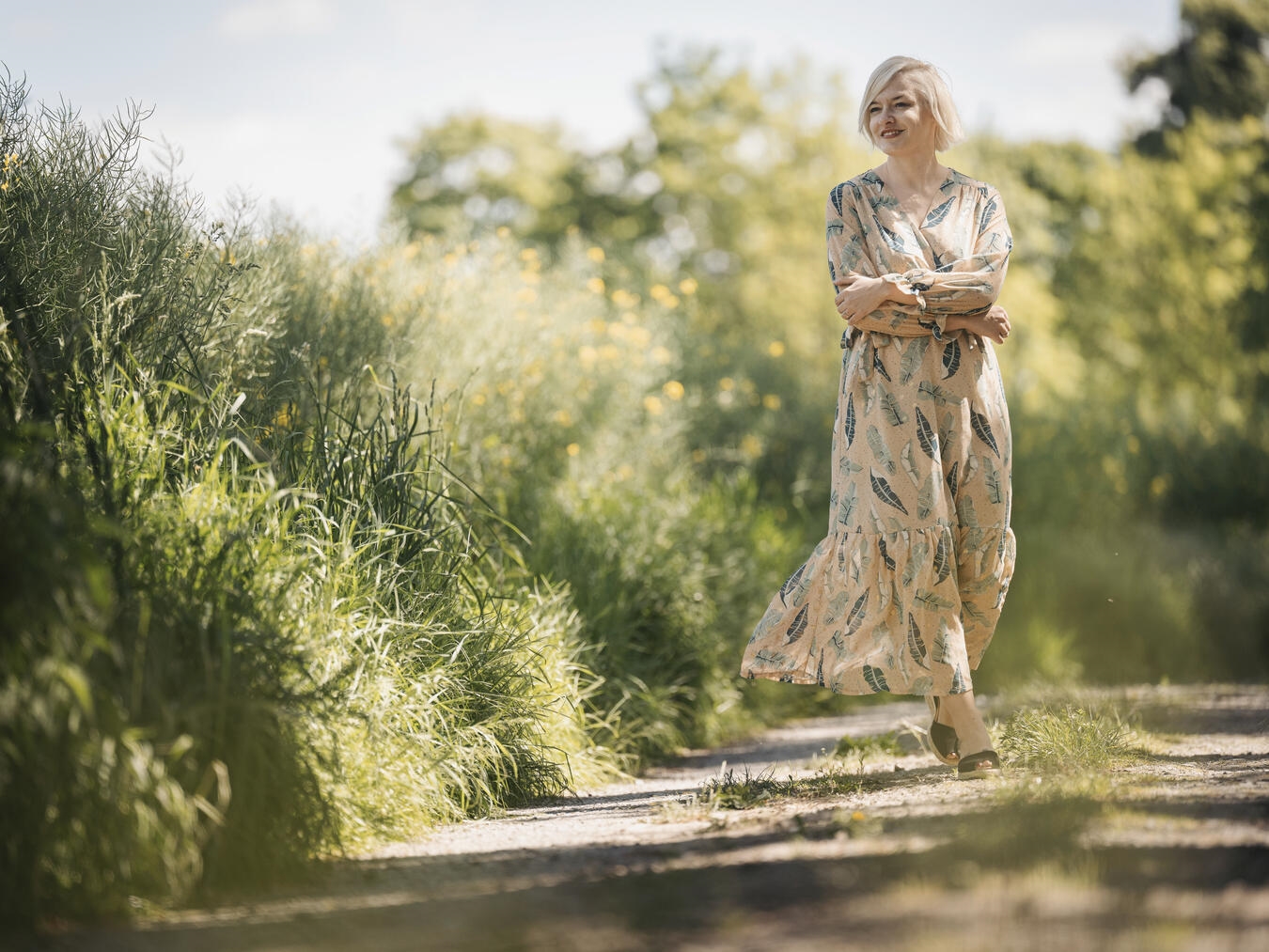 Autorin Sarah Weber liest in Nieukerk aus ihrem neuen Roman, Foto von Bettina Engel-Albustin.