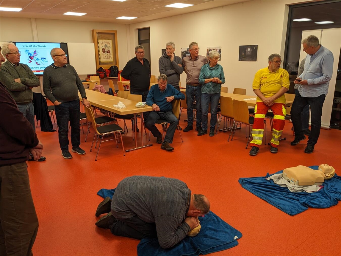 Norbert Eumes leitete den Kurs. Foto: Norbert Eumes